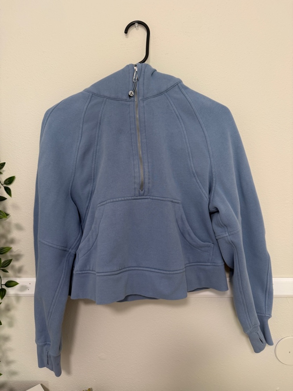 Lululemon Scuba Half Zip Hoodie Blue Willow XS/S